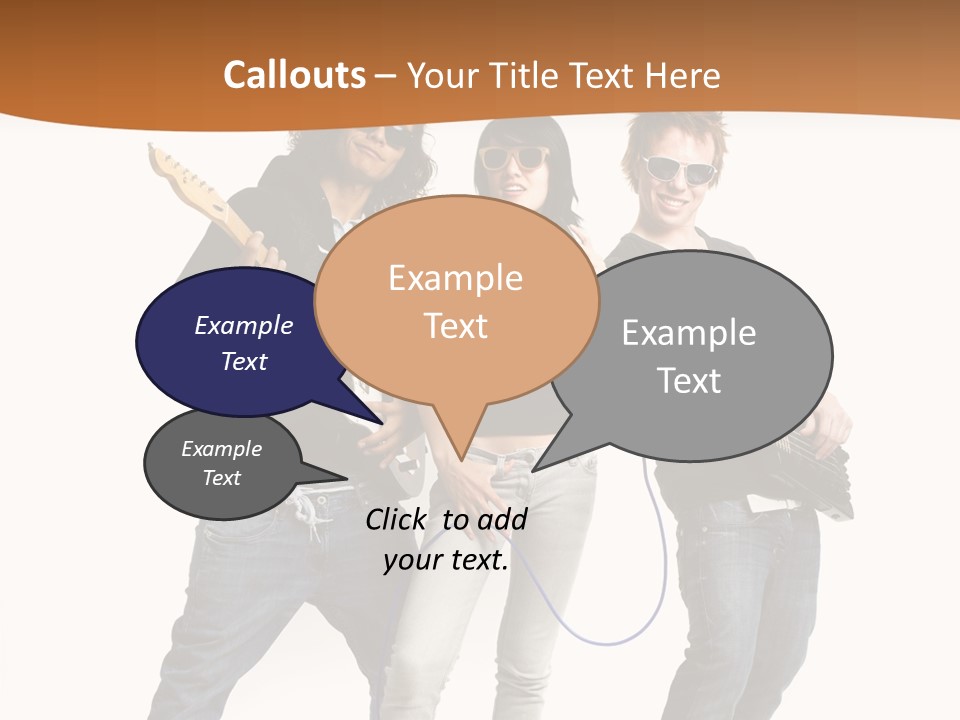 Happy Hispanic Electric PowerPoint Template