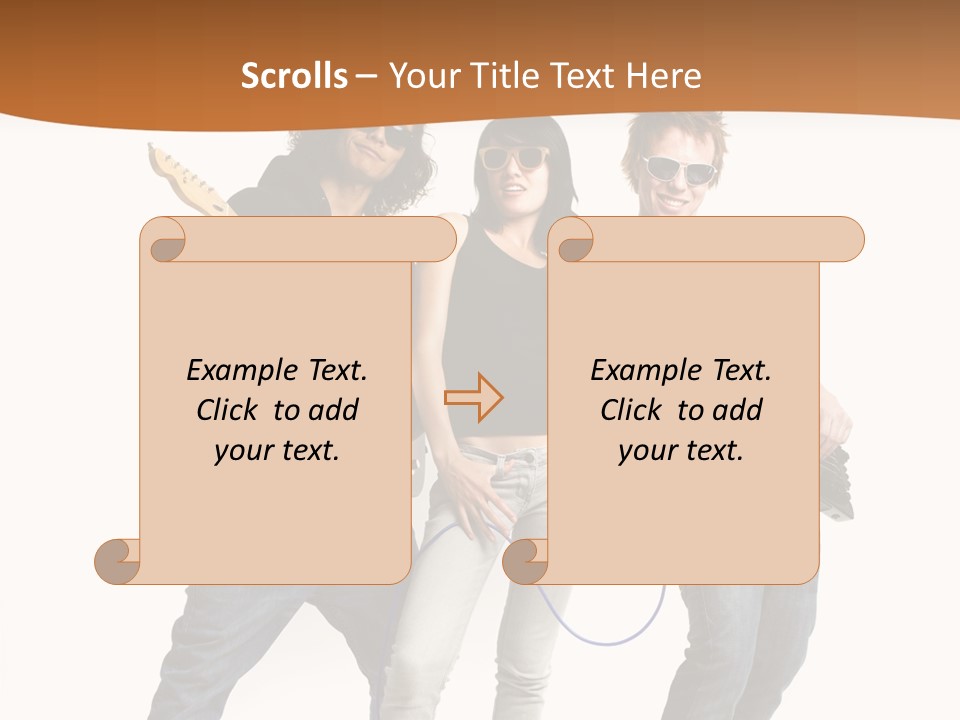 Happy Hispanic Electric PowerPoint Template