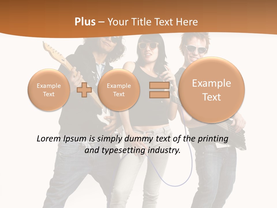 Happy Hispanic Electric PowerPoint Template