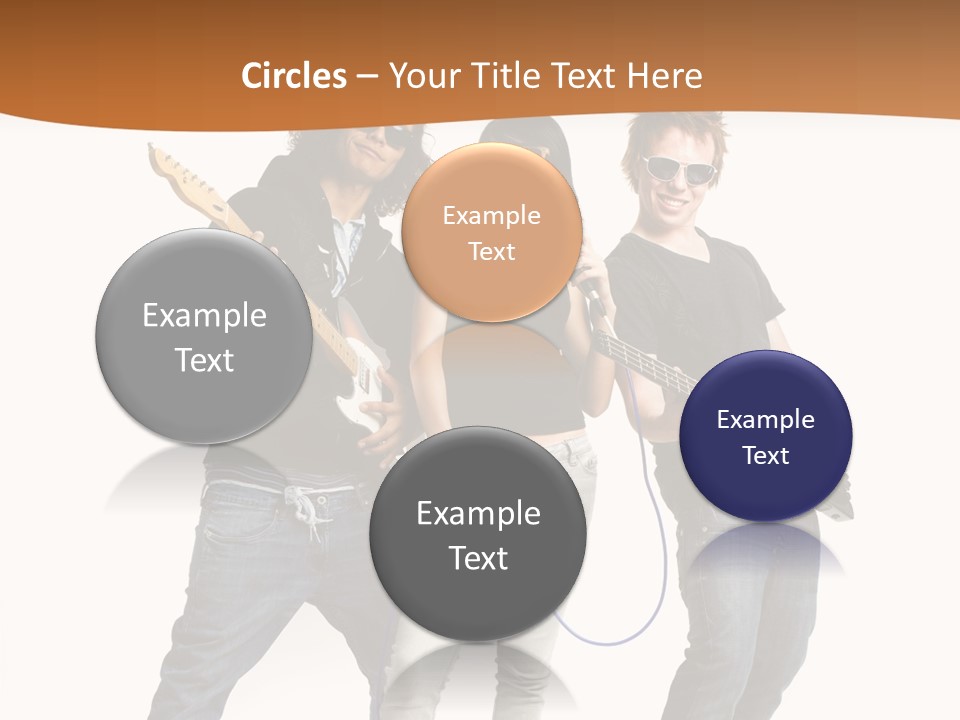 Happy Hispanic Electric PowerPoint Template