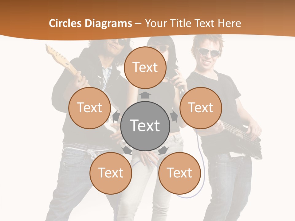 Happy Hispanic Electric PowerPoint Template