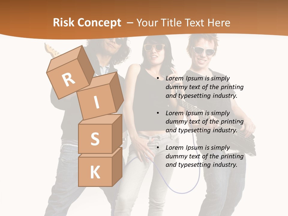 Happy Hispanic Electric PowerPoint Template