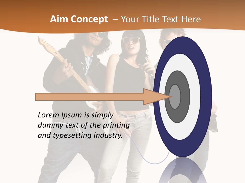 Happy Hispanic Electric PowerPoint Template