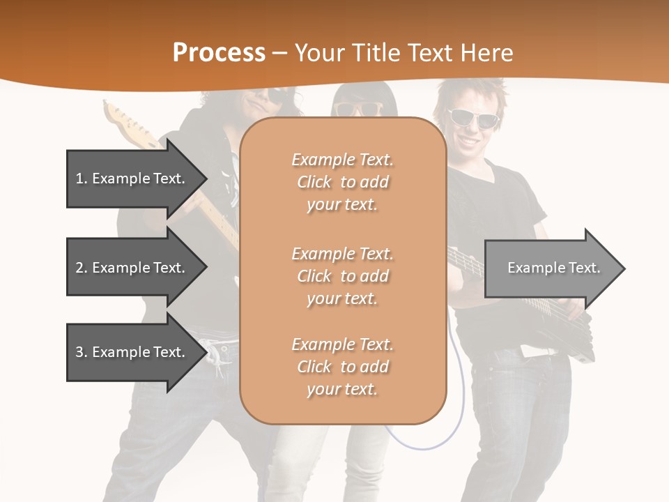Happy Hispanic Electric PowerPoint Template