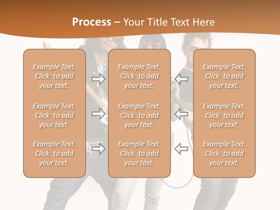 Happy Hispanic Electric PowerPoint Template
