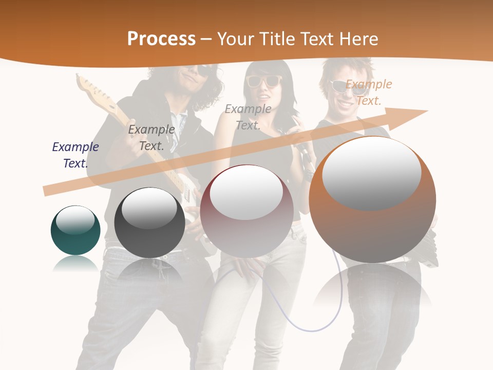 Happy Hispanic Electric PowerPoint Template