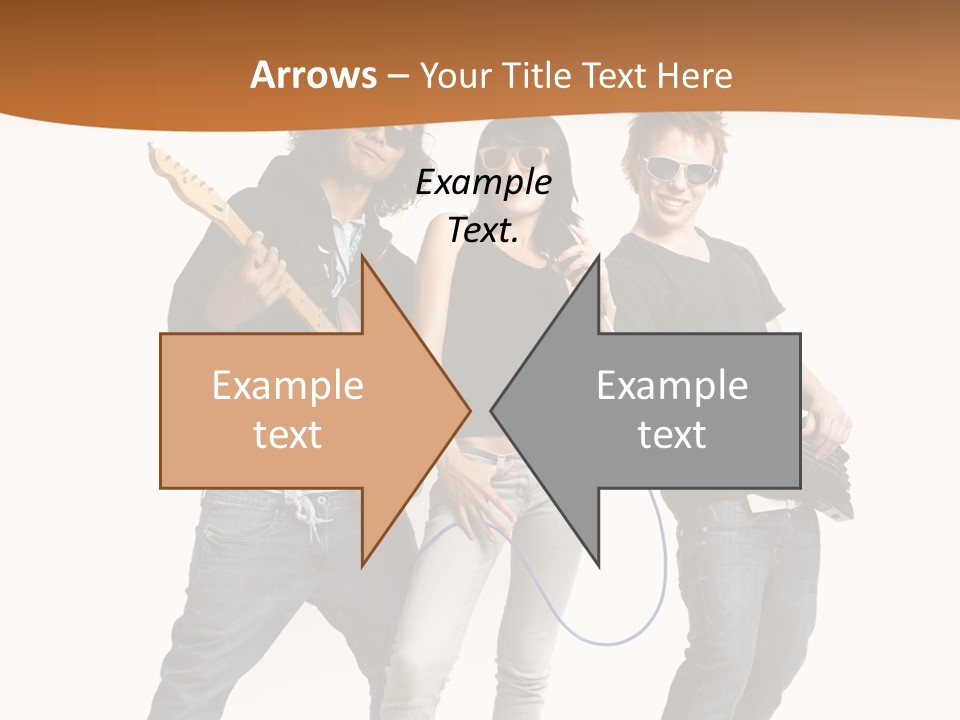 Happy Hispanic Electric PowerPoint Template