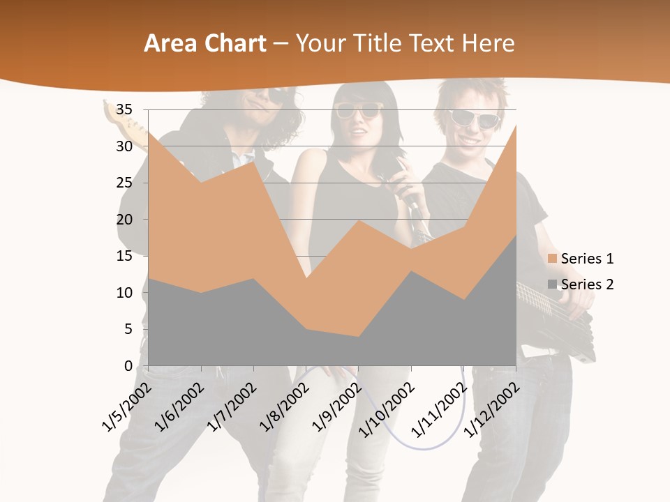 Happy Hispanic Electric PowerPoint Template