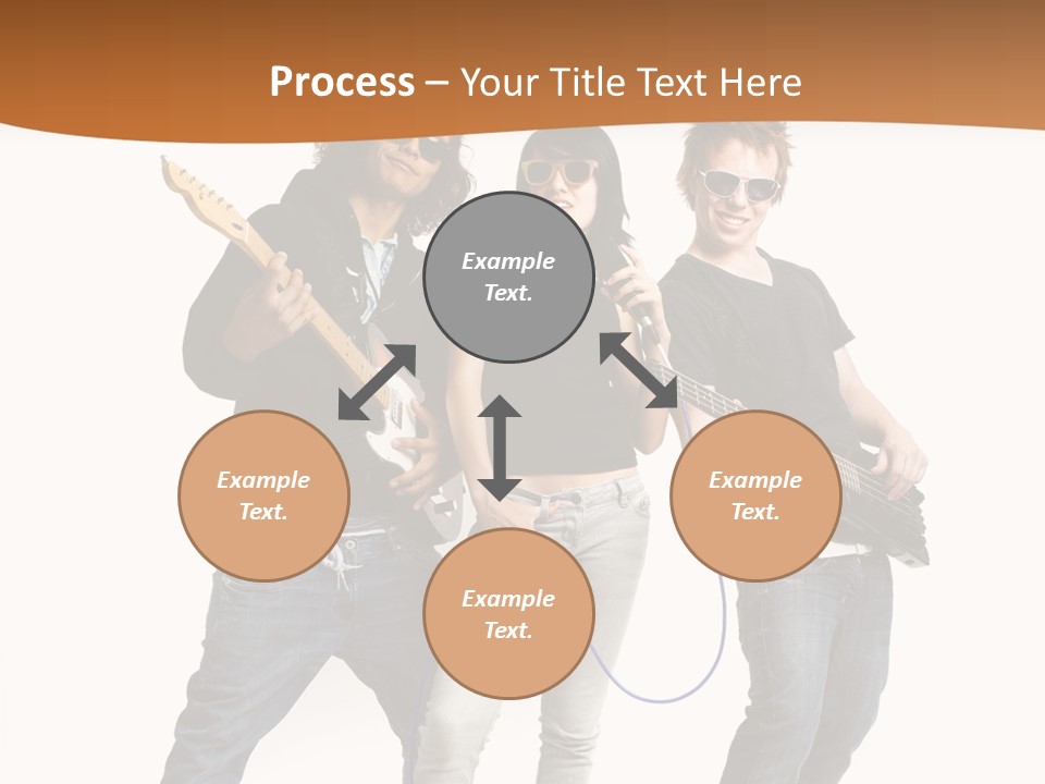 Happy Hispanic Electric PowerPoint Template