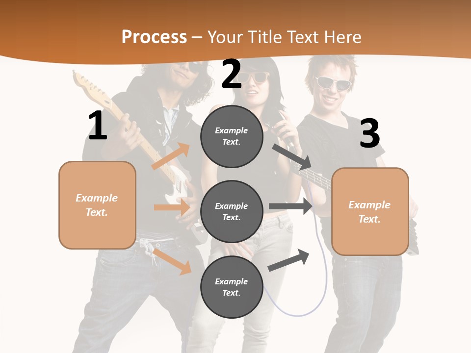 Happy Hispanic Electric PowerPoint Template