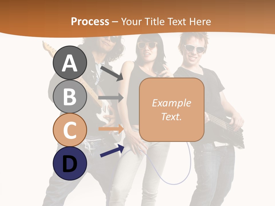 Happy Hispanic Electric PowerPoint Template