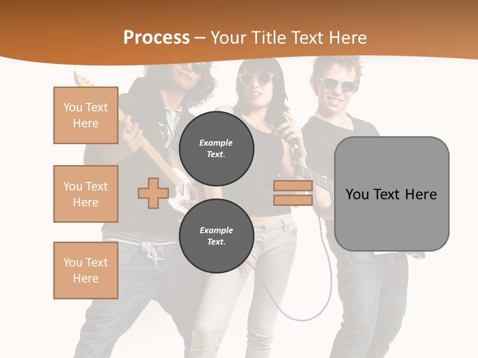 Happy Hispanic Electric PowerPoint Template