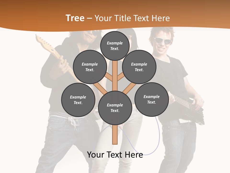 Happy Hispanic Electric PowerPoint Template