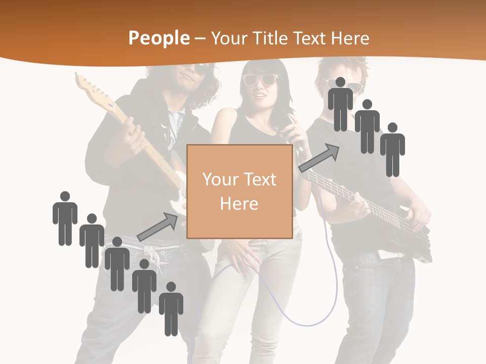 Happy Hispanic Electric PowerPoint Template