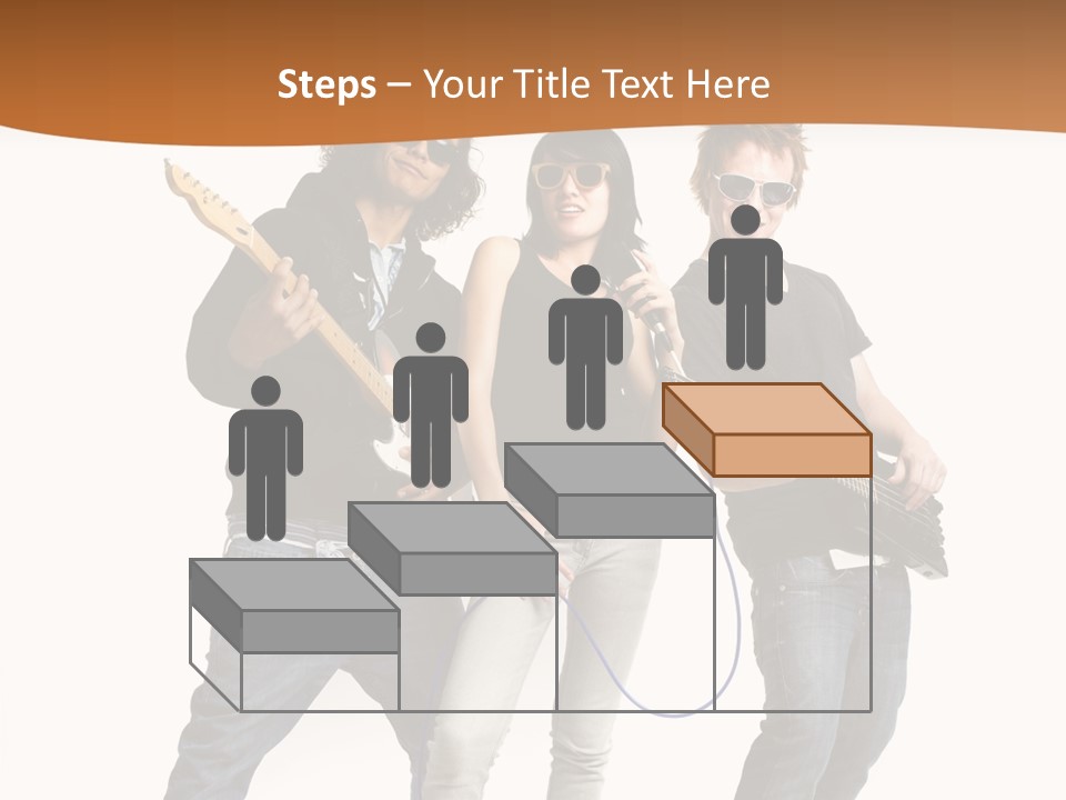 Happy Hispanic Electric PowerPoint Template