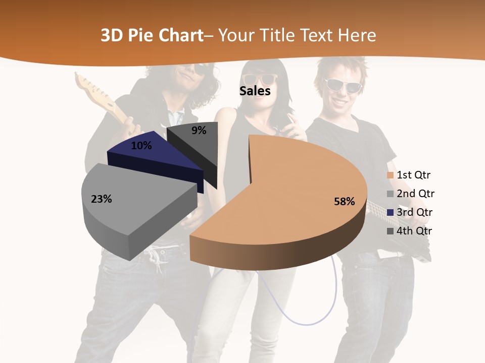 Happy Hispanic Electric PowerPoint Template