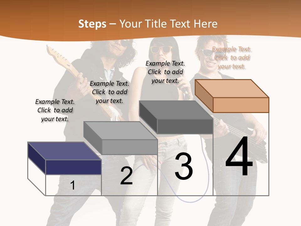 Happy Hispanic Electric PowerPoint Template