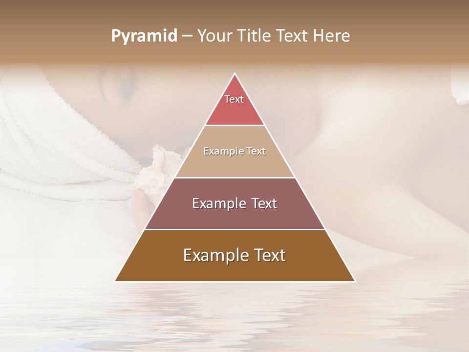 Woman Harmony White PowerPoint Template