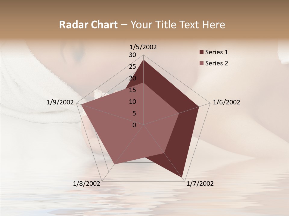 Woman Harmony White PowerPoint Template