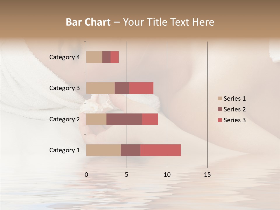 Woman Harmony White PowerPoint Template