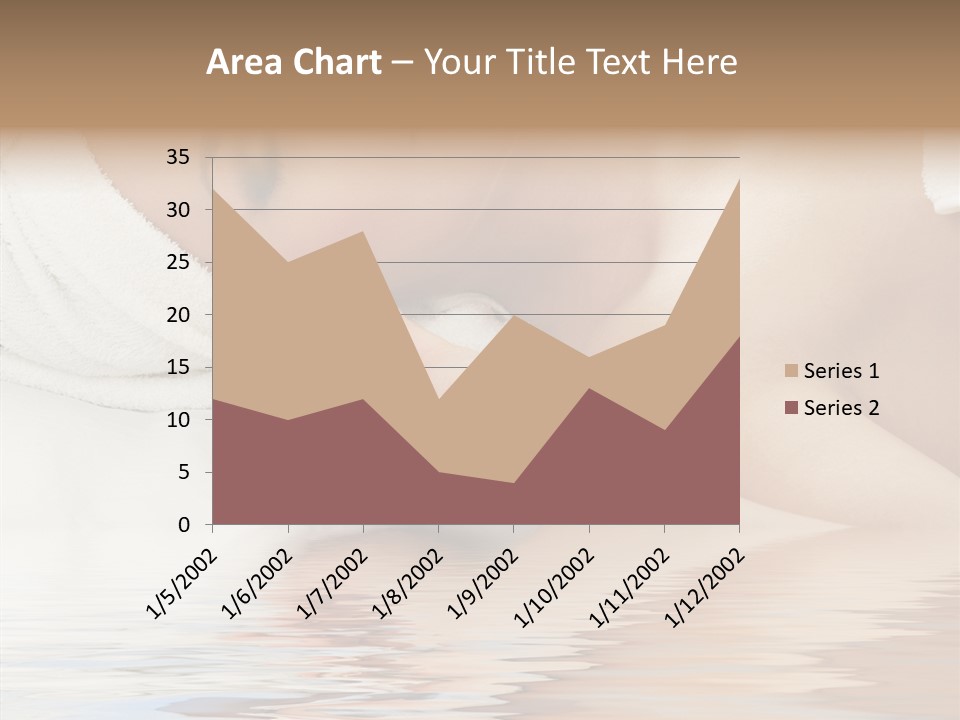 Woman Harmony White PowerPoint Template