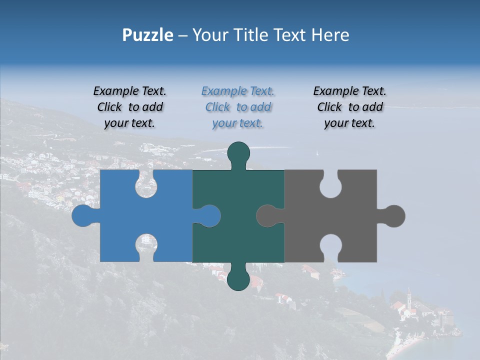 Tourist Sea Journey PowerPoint Template