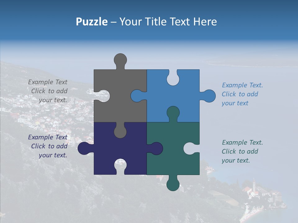 Tourist Sea Journey PowerPoint Template