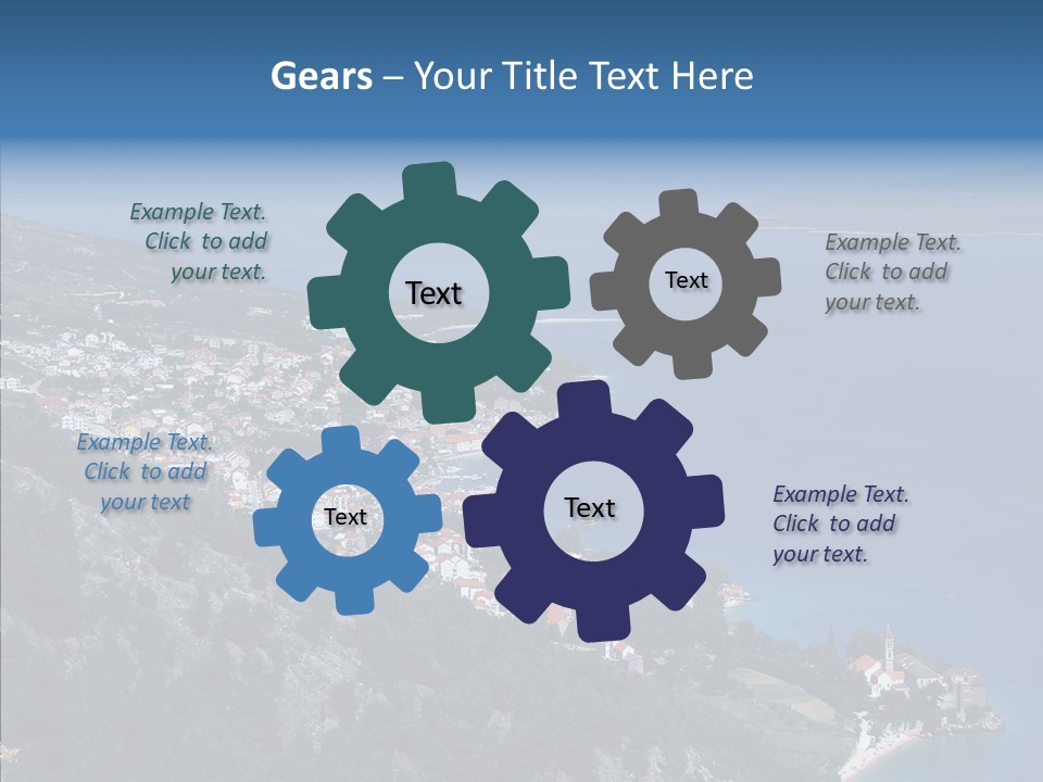 Tourist Sea Journey PowerPoint Template