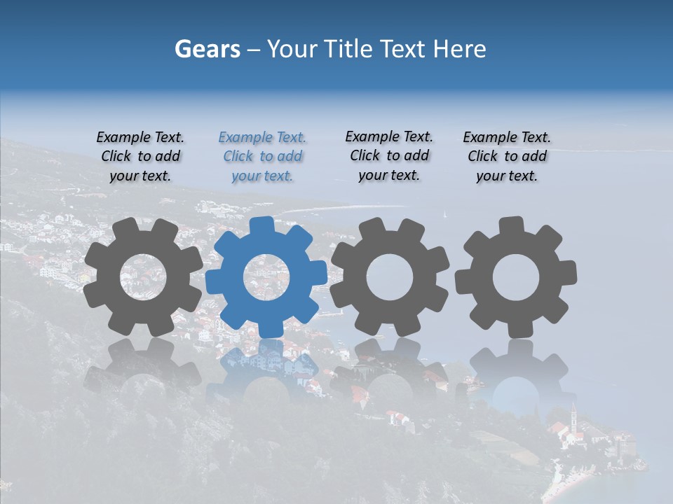 Tourist Sea Journey PowerPoint Template