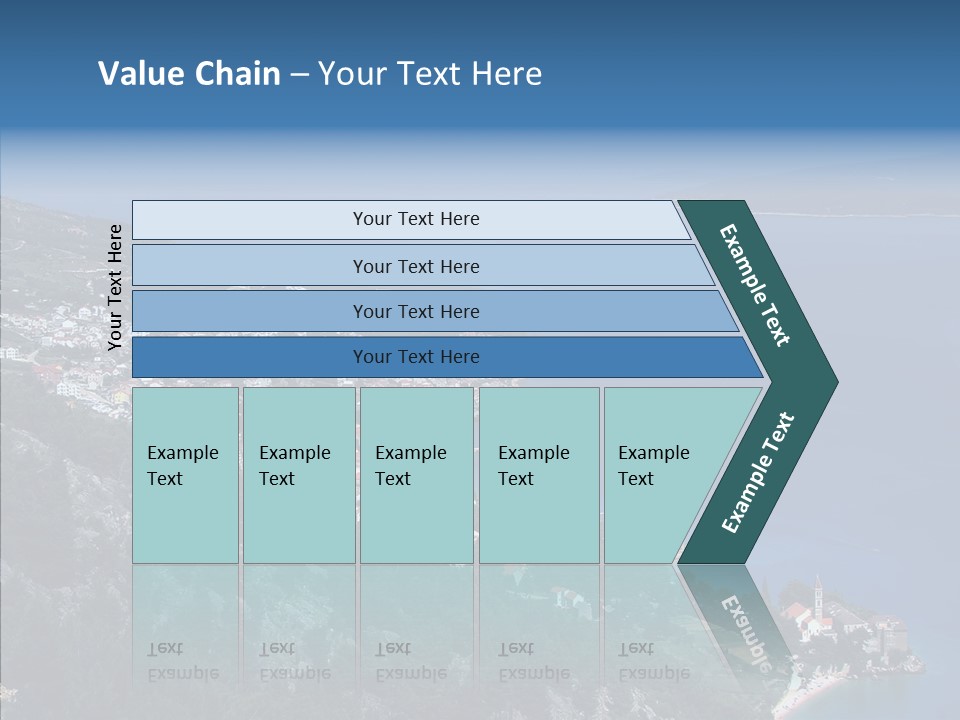 Tourist Sea Journey PowerPoint Template