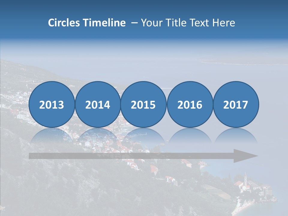 Tourist Sea Journey PowerPoint Template