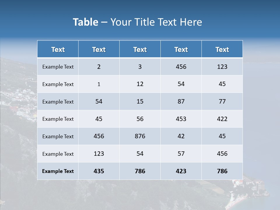 Tourist Sea Journey PowerPoint Template