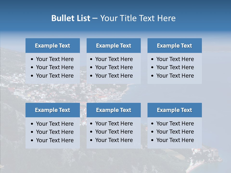 Tourist Sea Journey PowerPoint Template