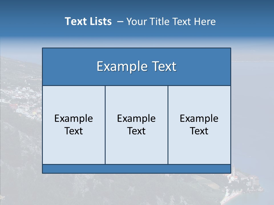 Tourist Sea Journey PowerPoint Template