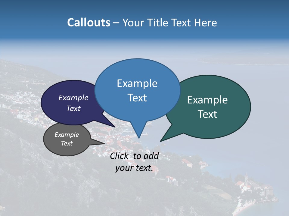 Tourist Sea Journey PowerPoint Template