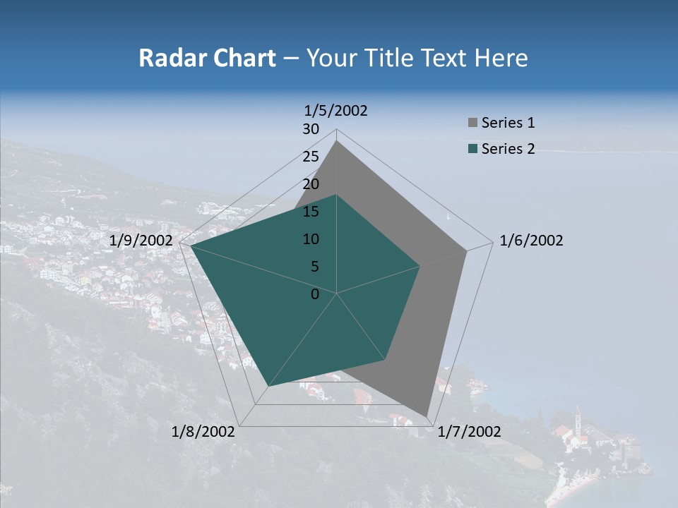 Tourist Sea Journey PowerPoint Template