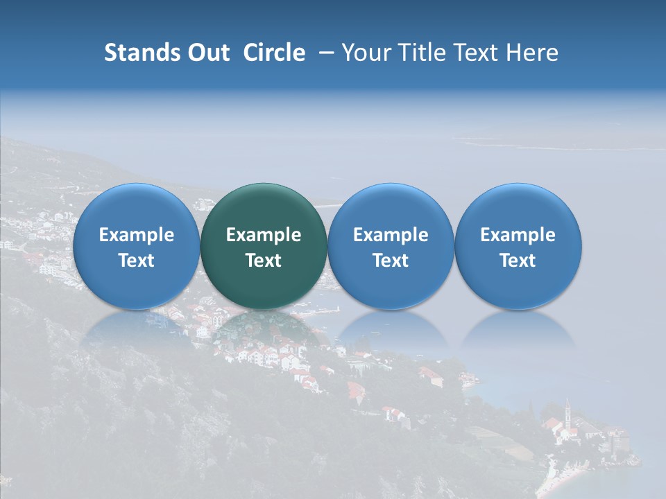 Tourist Sea Journey PowerPoint Template