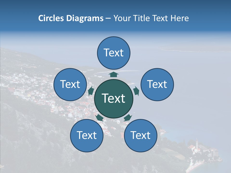 Tourist Sea Journey PowerPoint Template