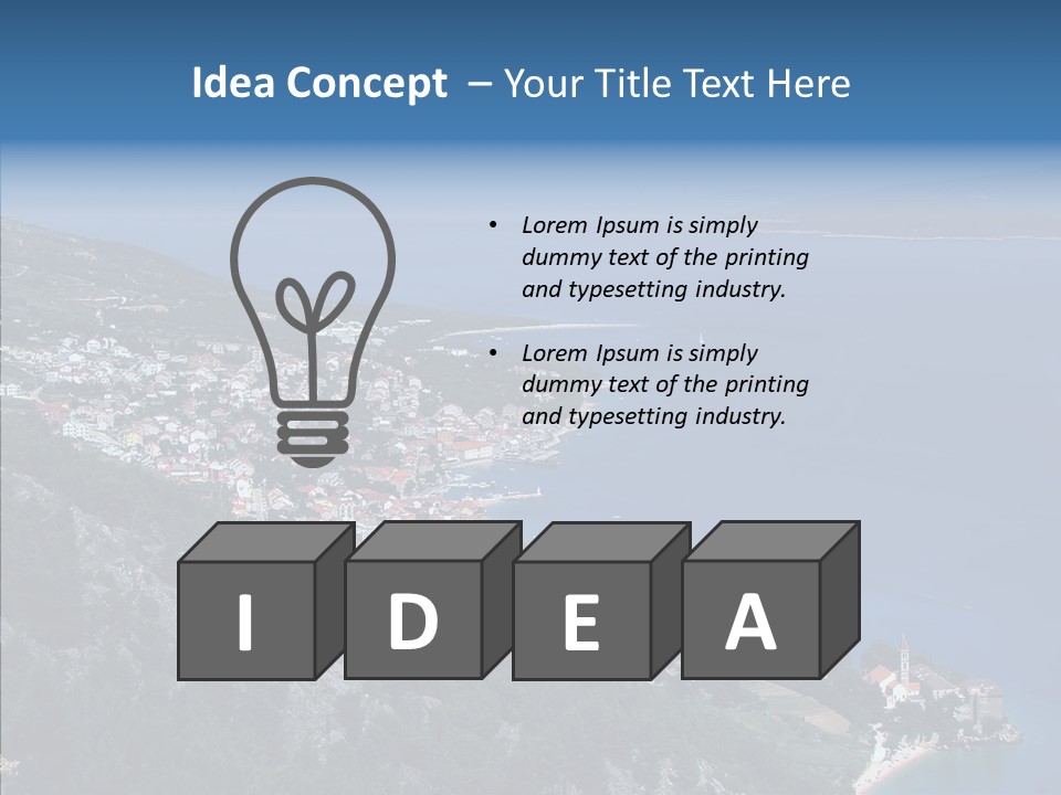 Tourist Sea Journey PowerPoint Template