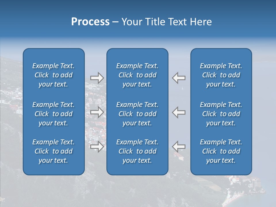 Tourist Sea Journey PowerPoint Template