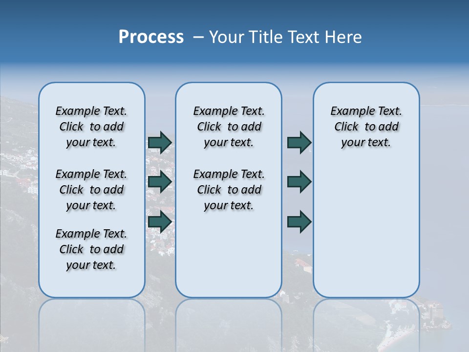 Tourist Sea Journey PowerPoint Template