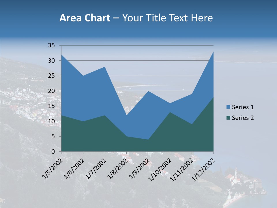 Tourist Sea Journey PowerPoint Template
