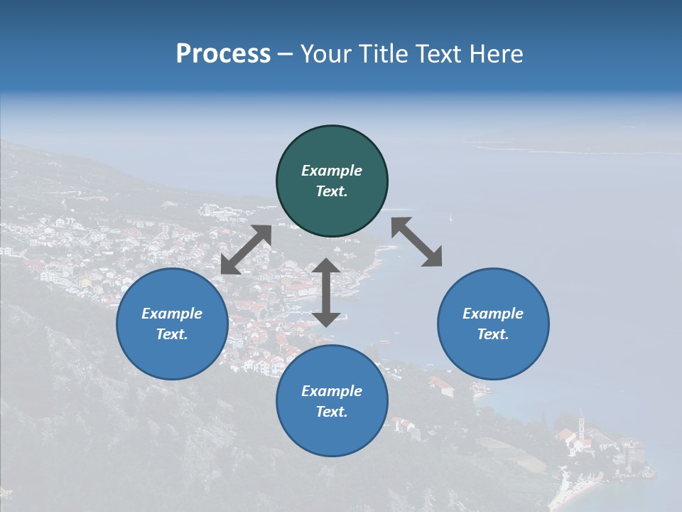 Tourist Sea Journey PowerPoint Template