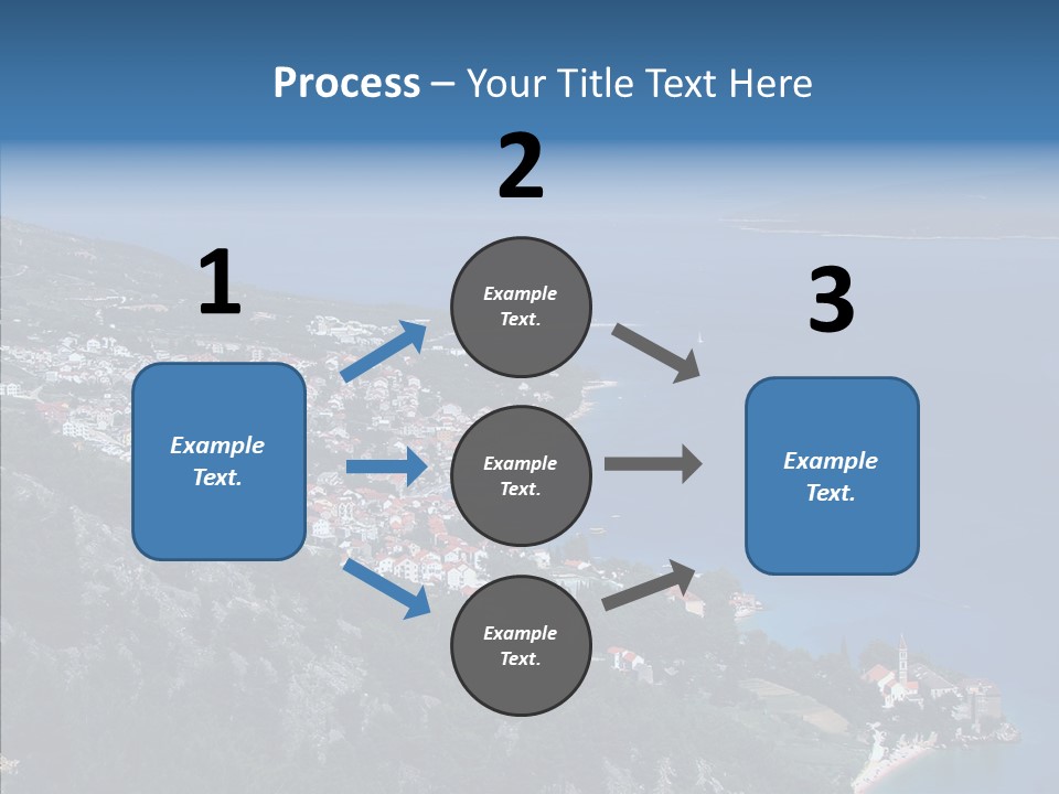 Tourist Sea Journey PowerPoint Template