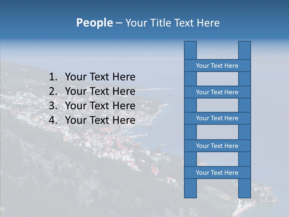 Tourist Sea Journey PowerPoint Template