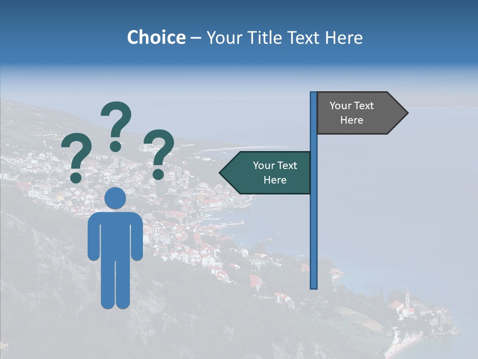 Tourist Sea Journey PowerPoint Template