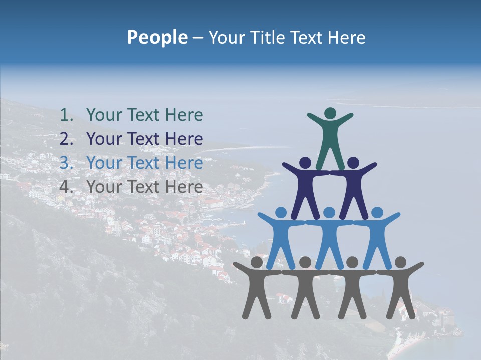 Tourist Sea Journey PowerPoint Template