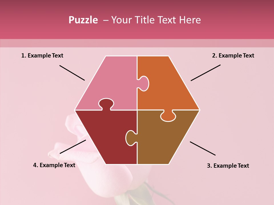 Anniversary Blossom Human PowerPoint Template