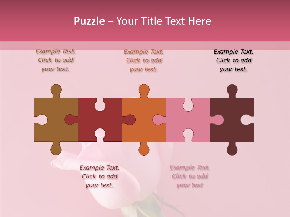 Anniversary Blossom Human PowerPoint Template