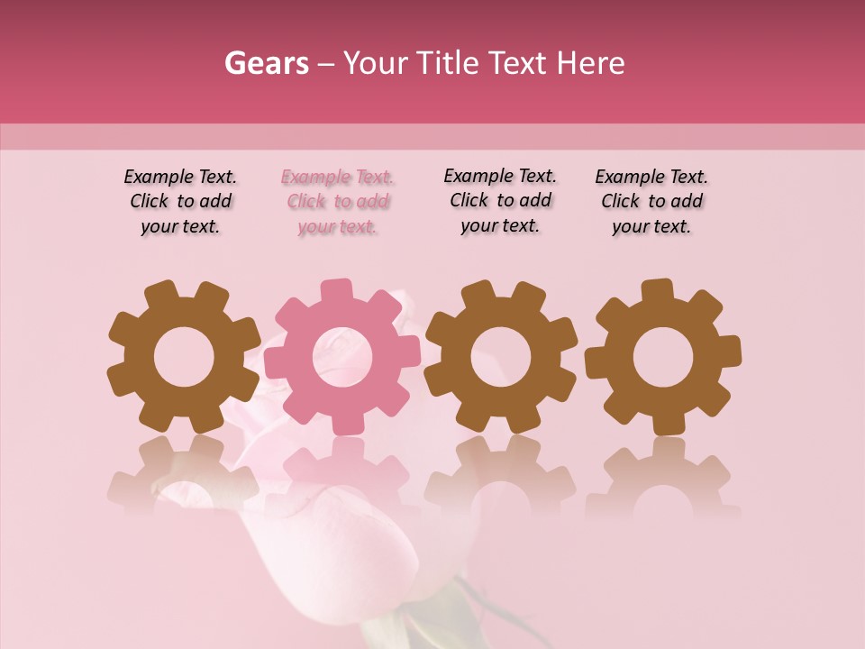 Anniversary Blossom Human PowerPoint Template